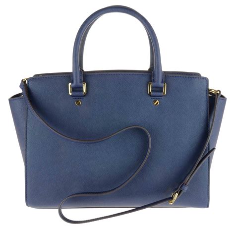 borsa michael kors blu